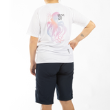 MESH SHORT SLEEVE JERSEY - White Octopus
