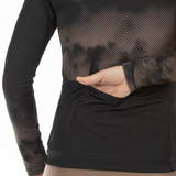 THERMAL LONG SLEEVE JERSEY - STORMY SKY BLACK